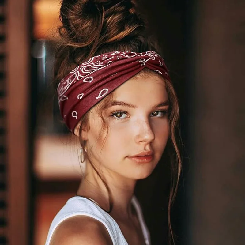 Women polyester headbands