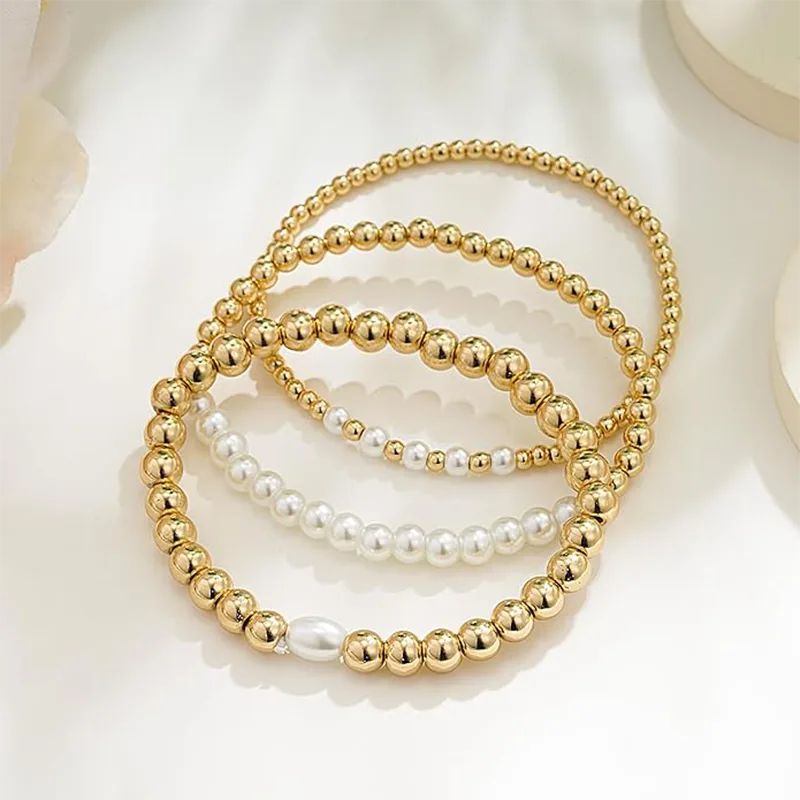 Perlen-Frauen-Perlen-Armbänder