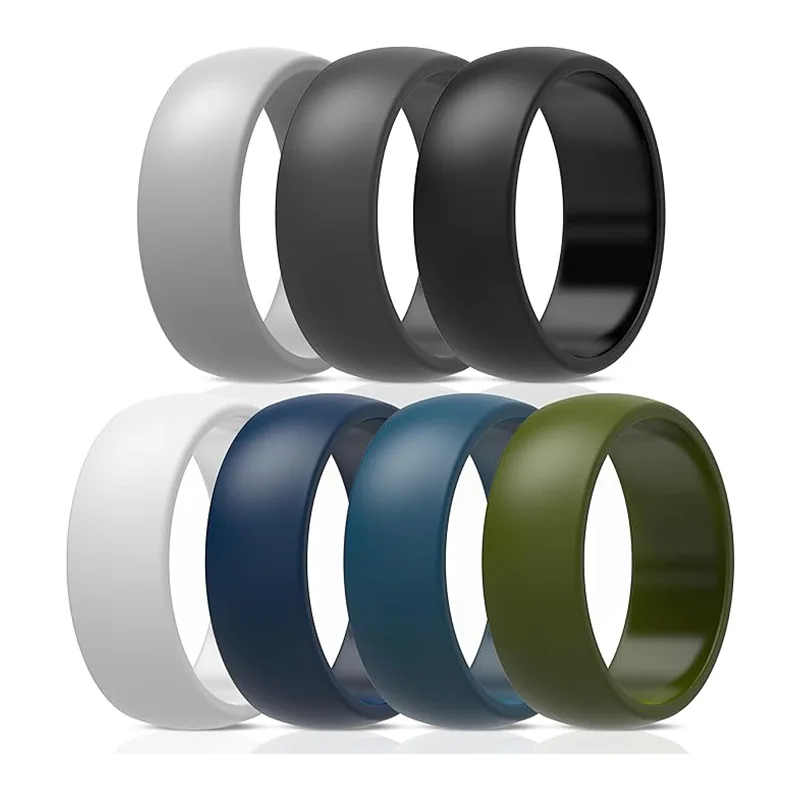 Beliebter Fitness-Silikon-Mannring