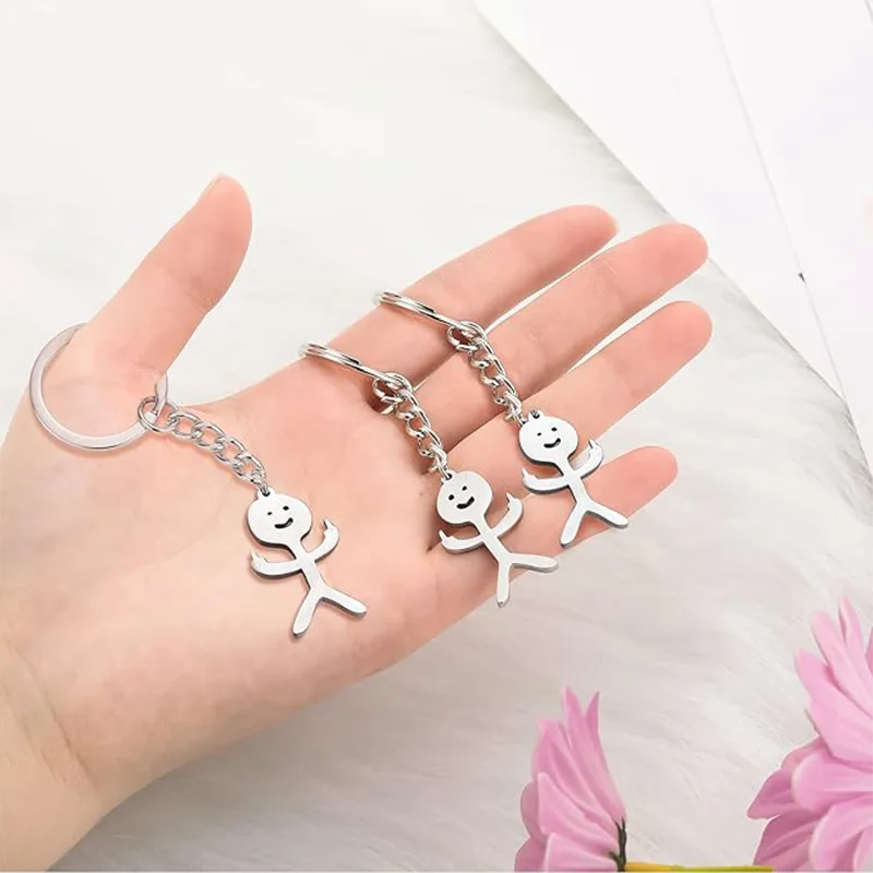 Schlüsselanhänger aus Edelstahl