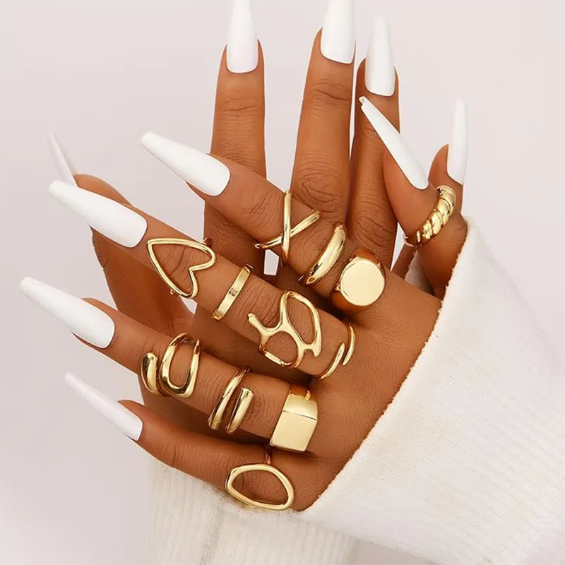 Echtvergoldeter Damen-Modering